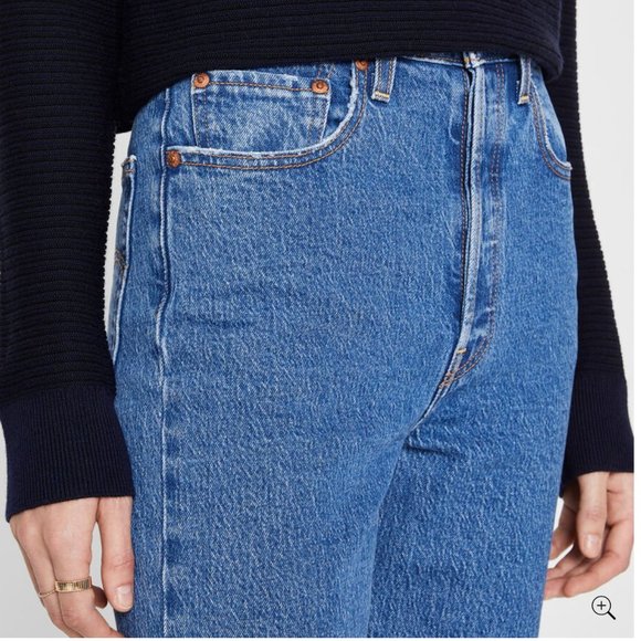 Levi's Ribcage Straight Ankle W28 L27 - Picture 3 of 16